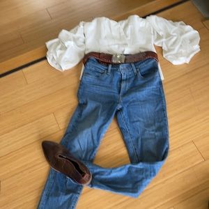 LEVIS high rise skinny